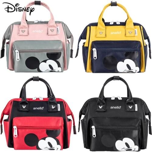 Disney Mickey Mouse Luggage Travel Cute Baby Bags for Mom Diaper Backpack Baby Organizer Maternity Bag Girls Handbags