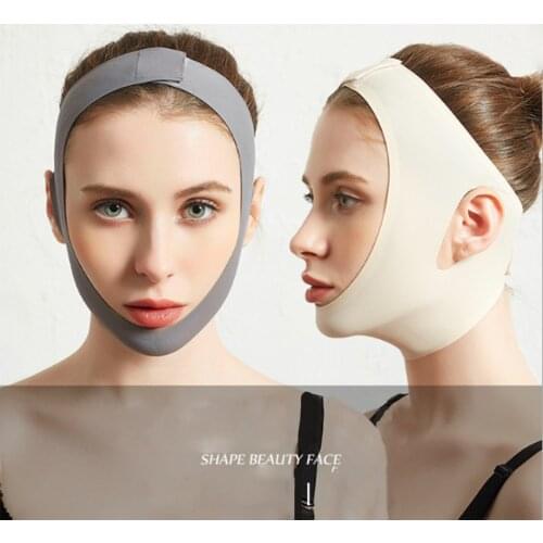 Elastic Face Slimming Bandage Breathable V Line Face Shaper Chin Cheek Lift Up Belt Facial Anti Wrinkle Strap Face Care Tools