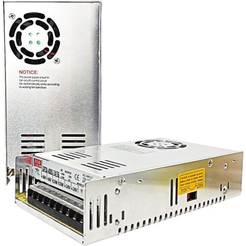 Industrial grade dual output switching power supply AC 110-220 input 36V10A 24V 3A DC output