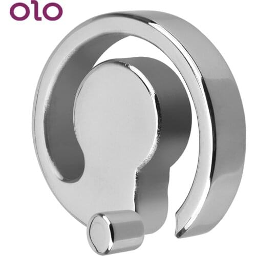 OLO 270g Heavy Ball Scrotum Stretcher Scrotum Rings Sex Toy for Men Cock Ring Stainless steel Penis Rings Pendant Bondage