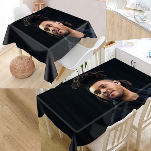 The Weeknd Custom Table Cloth Oxford Waterproof cloth Thicken Rectangular Wedding table cloth Home Textiles