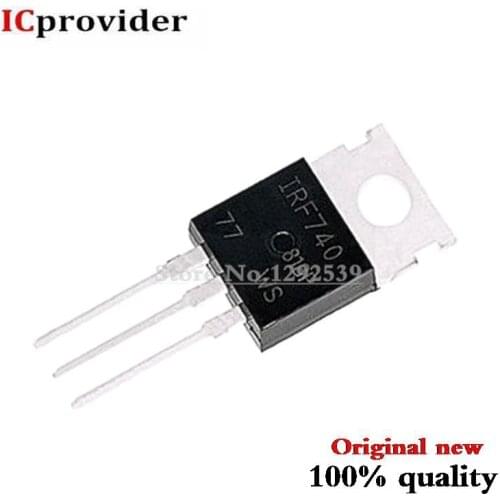 10pcs IRF740PBF IRF740 TO-220 IRF740P TO220 New original