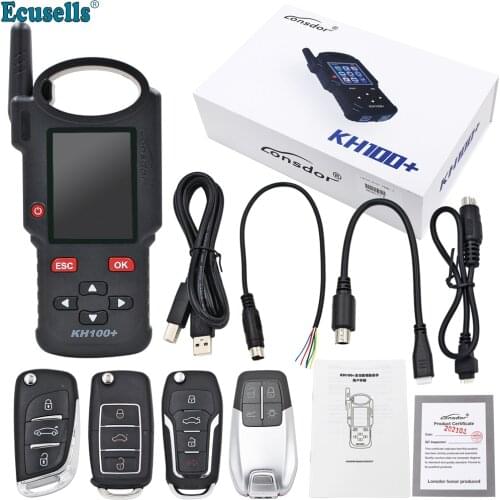 Lonsdor KH100 Hand-Held Remote Key Programmer all featured aide for locksmith