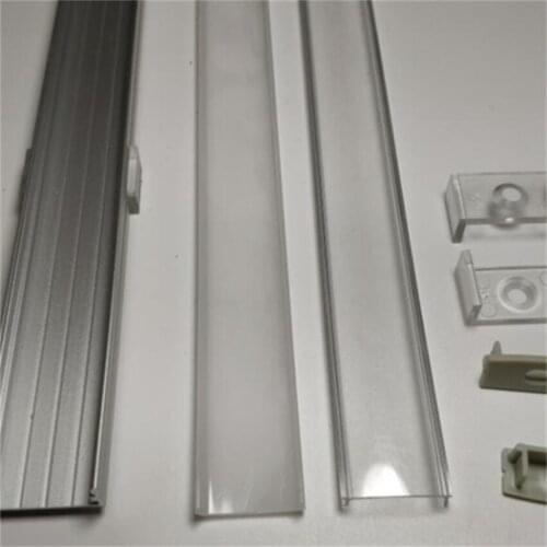 YANGMIN Free Shipping 30-60M/LOT 2M/PCS Led Aluminum Channel for LED Strip,Fit for 20mm wide LED Strips