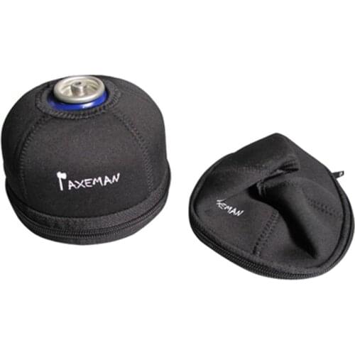 Axeman Gas Tank Protective Sleeve Bumpers Anticollision Case For 2 Air Bottles Black Foam Outdoor Equipment Travel Kit