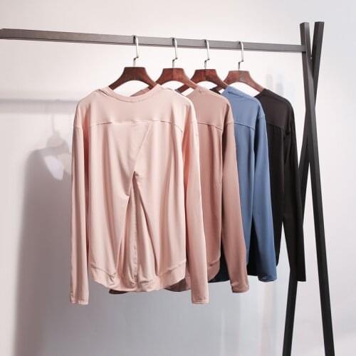 BUTTERY SOFT Sport Training Workout Long Sleeve Shirts Women Lightweight Anti-sweat Yoga Running Fitness Shirts with Thumb Hole