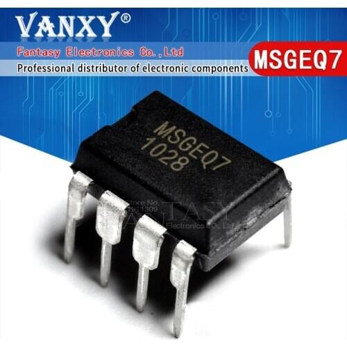 1pcs MSGEQ7 DIP-8 MSGE07 DIP MSGEO7 DIP8