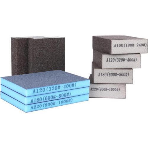 1pcs High Quality Polishing Sanding Sponge Block Pad Sandpaper Assorted Grit Abrasive Tool