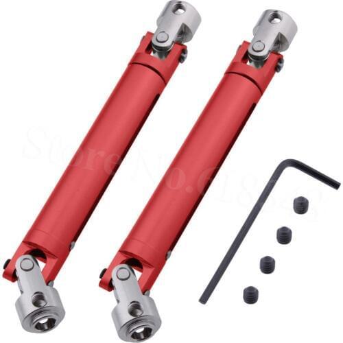 10Pcs For HSP Pangolin 94180 Metal Aluminum Alloy Universal Driven Dogbone (Al.) 180011 (18027) 1/10 RC Rock Crawler Car