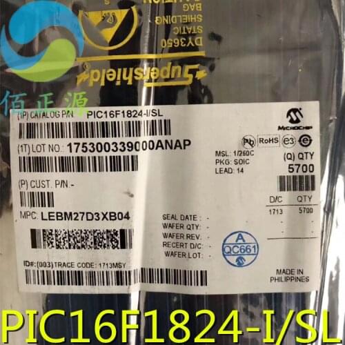 100% Original In Stock New PIC16F1824-I/SL PIC16F1824 IC SOP14