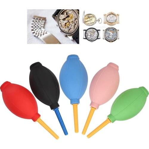 5pcs Rubber Dust Blower Cleaner Air Pump Universal Camera Watch Phone Cleaning Tool Jewelry Accessories Transparent Epoxy Resin
