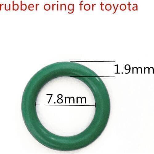 500pieces auto spares parts fuel injector oring seals for injector (AY-O2002, 7.8*1.9mm)