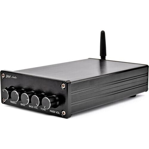 Bluetooth 4.2 Subwoofer o Amplifier 100W Hifi Stereo Tpa3116 Digital 2.1 Channel Desktop Power Amplifier Amp 50Wx2