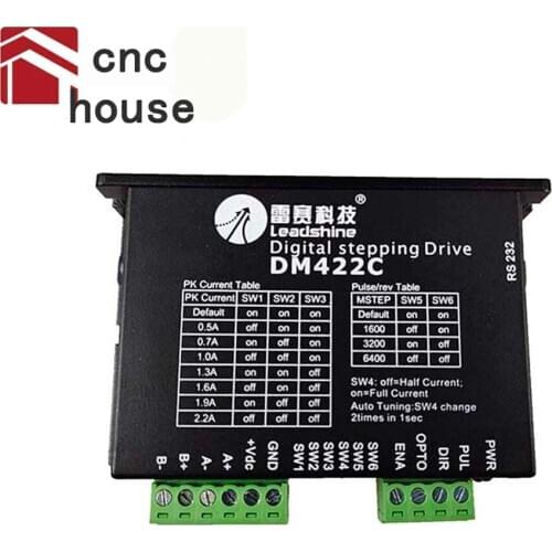 DM422C original Leadshine stepper driver new Leadshine CNC digital stepper motor driver 24-40VDC output 2.2A