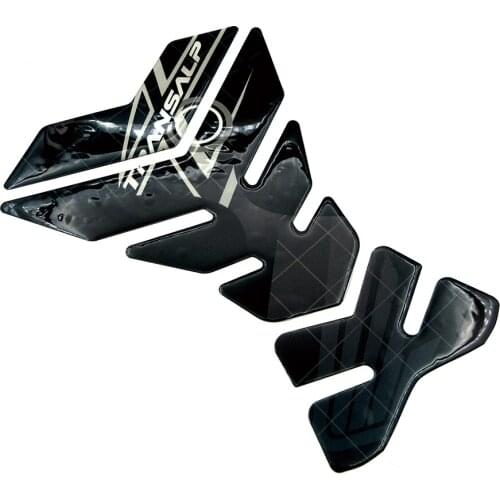 Motorcycles Tank Pad Decorative Protector Decals High Quality 3D Resin Stickers Pad Filler Reflective Tankpad For Honda TRANSALP