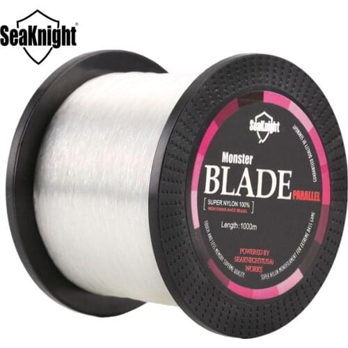 SeaKnight BLADE 1000M Nylon Fishing Line Monofilament Japan Material Super Fish Line Mono Nylon Line 2-35LB Saltwater/Freshwater