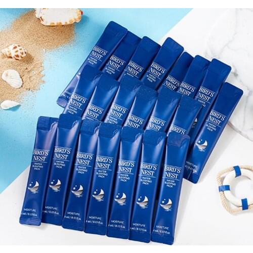 Ocean Birds Nest Essence Sleeping Mask Disposable Moisturizing Moisturizing Shrink Cleansing Pore Hyaluronic Acid Mask HOT