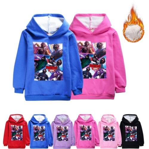 Fortnites Fashion Fall winter girl boy hoodie coat jumper baby boy girl clothes