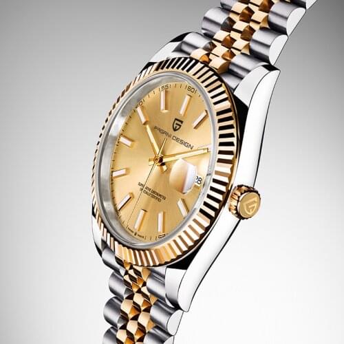 PAGANI DESIGN Mens Watches top brand luxury wrist watch mechanical automatic watch men business simple stainless steel watch men