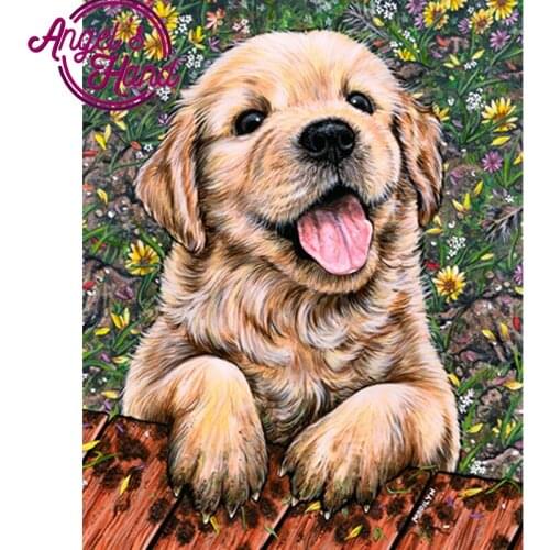 Full Diamond Embroidery 3D diy Diamond Painting Cross Stitch animal cute dog Diamond Mosaic Pattern Rhinestones,diamond mazayka