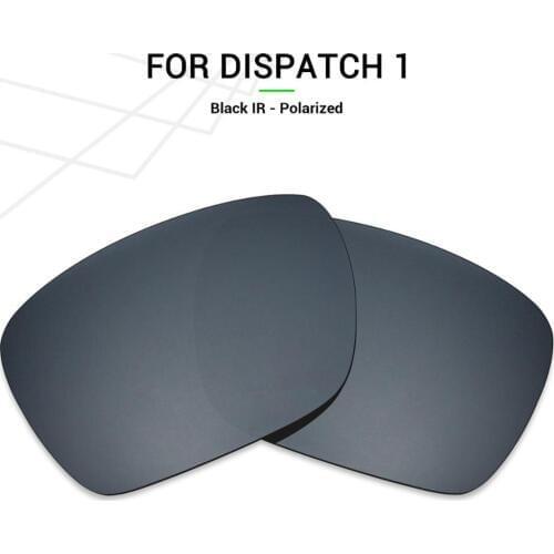 Mryok Anti-Scratch POLARIZED Replacement Lenses for Oakley Dispatch 1 Sunglasses Black IR