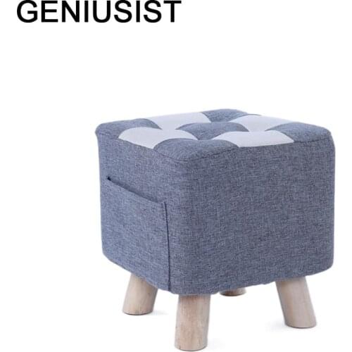 Rangement Dressing Nordic Furniture Step Storage Small Chair Cover Sofa Change Shoes Tabouret Poef Taburete Ottoman Foot Stool