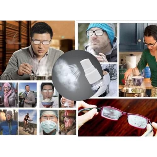 Anti Fog Spray Eyeglass Lens Defogger Glasses Safety Goggles Ski and Dive Masks