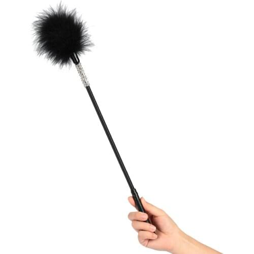 Roleplay Adult Games SM Spanking Paddle Sex Toys For Couples Feather Flirt Flogger Sex Whip Bondage BDSM Slave Fetish Spank 50cm