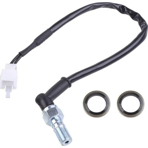 3XUB All Purpose Hydraulic Brake Light Switch with Banjo Screw M10 x 1.25 M10 x 1.00 for Motorcycles
