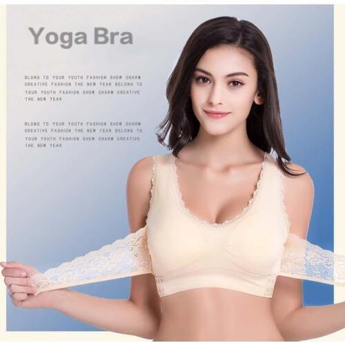 Lady Seamless Gather Bra Push Up Vest Bra Female Underwear Soft Comfortable Wirefree Sleep Lace Bra For Women Sexy Bra