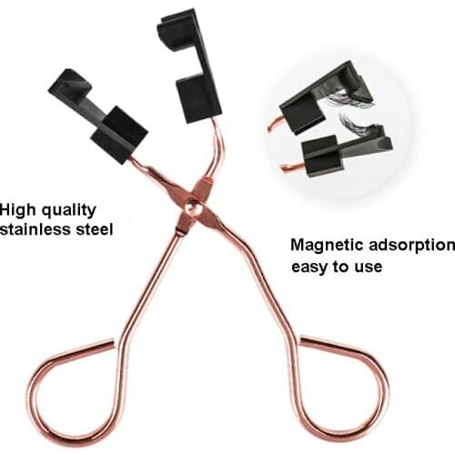 1Pc Quantum Magnetic Eyelashes Tweezer False Applicator for Magnet Eyelashes Makeup Tools