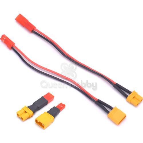 2S 7.4V Lipo Battery Adapter Connector XT30 XT30U to JST Male Female Plug For RC Battery Models Spare Parts Accessories