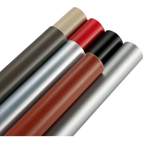 30/10x100cm Leather Pattern PVC Adhesive Vinyl Film Stickers Waterproof Decoration Change Color Decal Vinyl Wrap Car Motorcycle