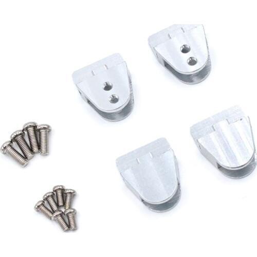 4Pcs Upgrade Spare Parts Metal Lifting Lug RC Car for 1/16 WPL B14 B24 B16 Truck with Screw Set Accessories