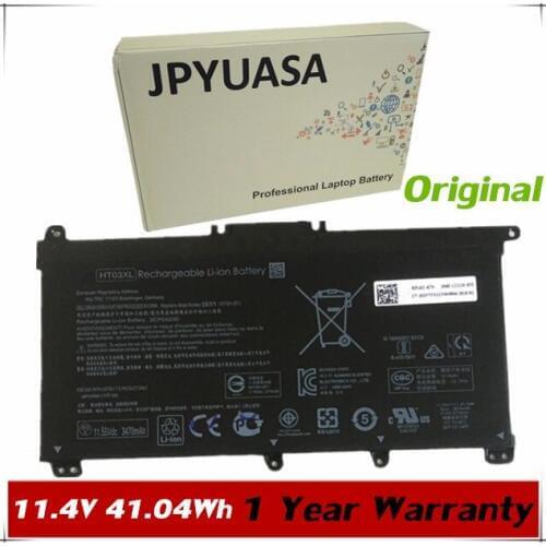 7XINbox 11.4V 41.04Wh Original HT03XL Laptop Battery For HP 14-CE0014TU 14-CE0000 HSTNN-IB8O L11421-1C1 L11119-855 HSTNN-UB7J