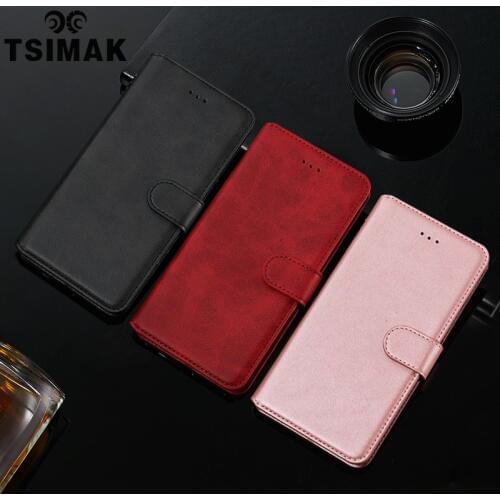 Tsimak Case For Nokia 2.2 3.2 4.2 6.2 7.2 1 3.1 7.1 8.1 Plus X7 X7I 9 Pure View Wallet Flip PU Leather Phone Cover Coque