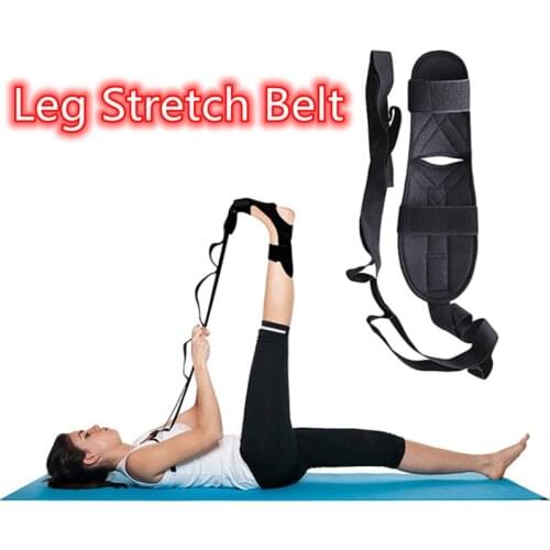 Yoga Flexibility Stretching Leg Stretcher Strap for Ballet Cheer Dance Gymnastics Training Leg Stretch Belt Fitness Equipment