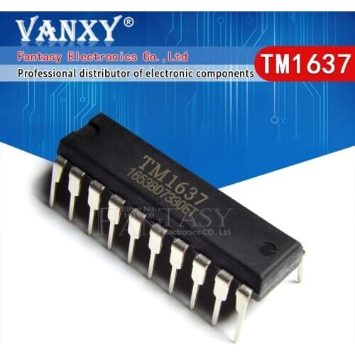 5pcs TM1637 DIP-20 1637 DIP DIP20 integrated circuit
