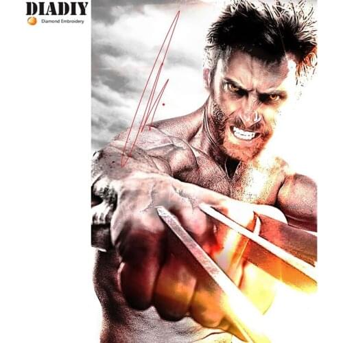 Full Square&round drill 5D DIY Diamond embroidery Celebrity wolf Diamond Painting Cross Stitch Rhinestone Mosaic decor gift