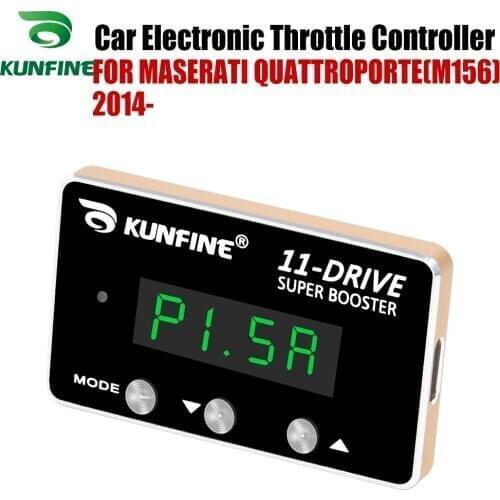 KUNFINE Car Electronic Throttle Controller Racing Accelerator Potent Booster For MASERATI QUATTROPORTE M156 14-After Tuning Part