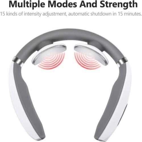 Cervical Massager Intelligent Neck Therapy Instrument Neck Massager Machine Household Multifunctional Neck Pain-Relief Tool