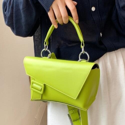 Fashion Irregular Flip Crossbody Bags for Women Brands Designer Handbag Women Shoulder Bag High Quality Clutch Purse Female 2021