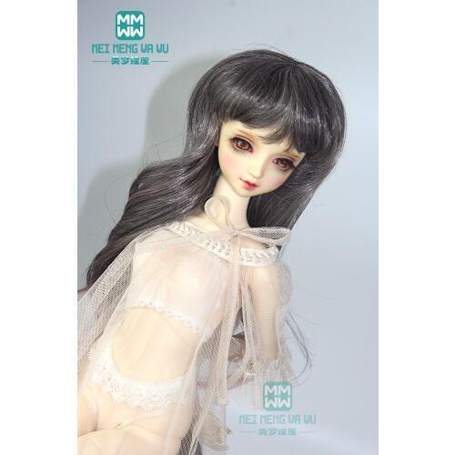 Natural curly wigs Hair for dolls for 1/3 1/4 1/6 BJD/SD Accessories for dolls