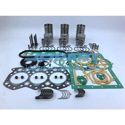 New S3E Overhaul Kit Piston Rings Bearing Set Full Gasket Kit Engine Valve For Mitsubishi