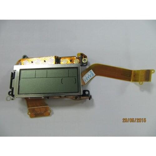 Original for Canon EOS 6D top cover small LCD display with button shoulder screen flexible cable FPC repair parts