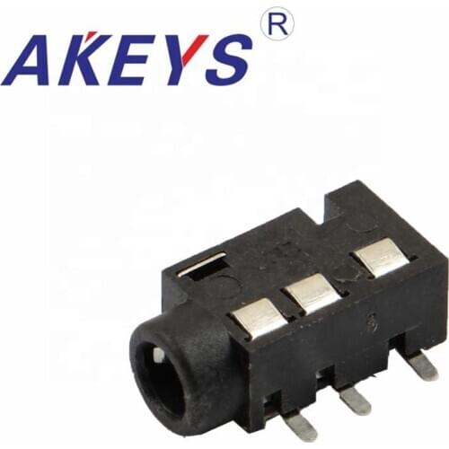 10 PCS PJ-320ea 3.5 Earphone Jack 5pin Insert Pin 2 Fixed Pin Diameter 3.5mm Outlet Jack For Micro Usb Outlet