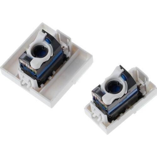 CAT6 Network Module Information Socket RJ45 8P8C Connector Adapter Keystone Jack Standard Wall Plate