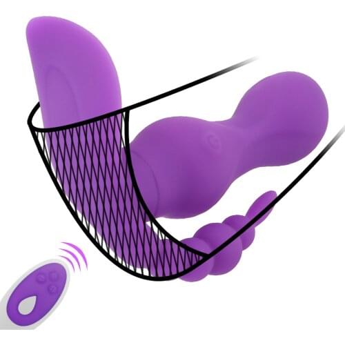 OLO Dildo Vibrator Vibrating Panties G Spot Vagina Massager Wireless Remote Control 10 Speeds Anal Clitoris Stimulator Sex Toy