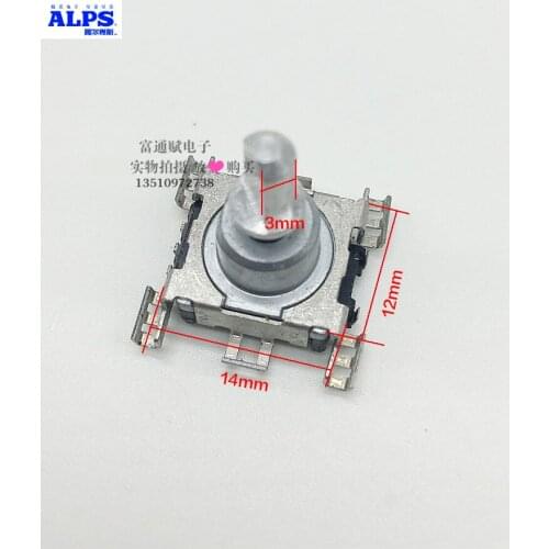 [VK] JAPAN ALPS long life patch encoder EC11J EC11 belt switch 30 bit encoder switch volume stroke 1.5mm 15 pulse shaft 15mm