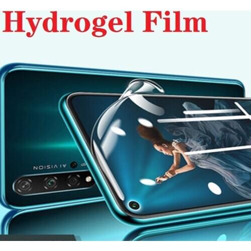 Honor 20 Lite Screen Protector Full Cover Hydrogel Film For Huawei Honor 20 Lite 10 9 lite Honor20 20Lite Film Pro Not Glass